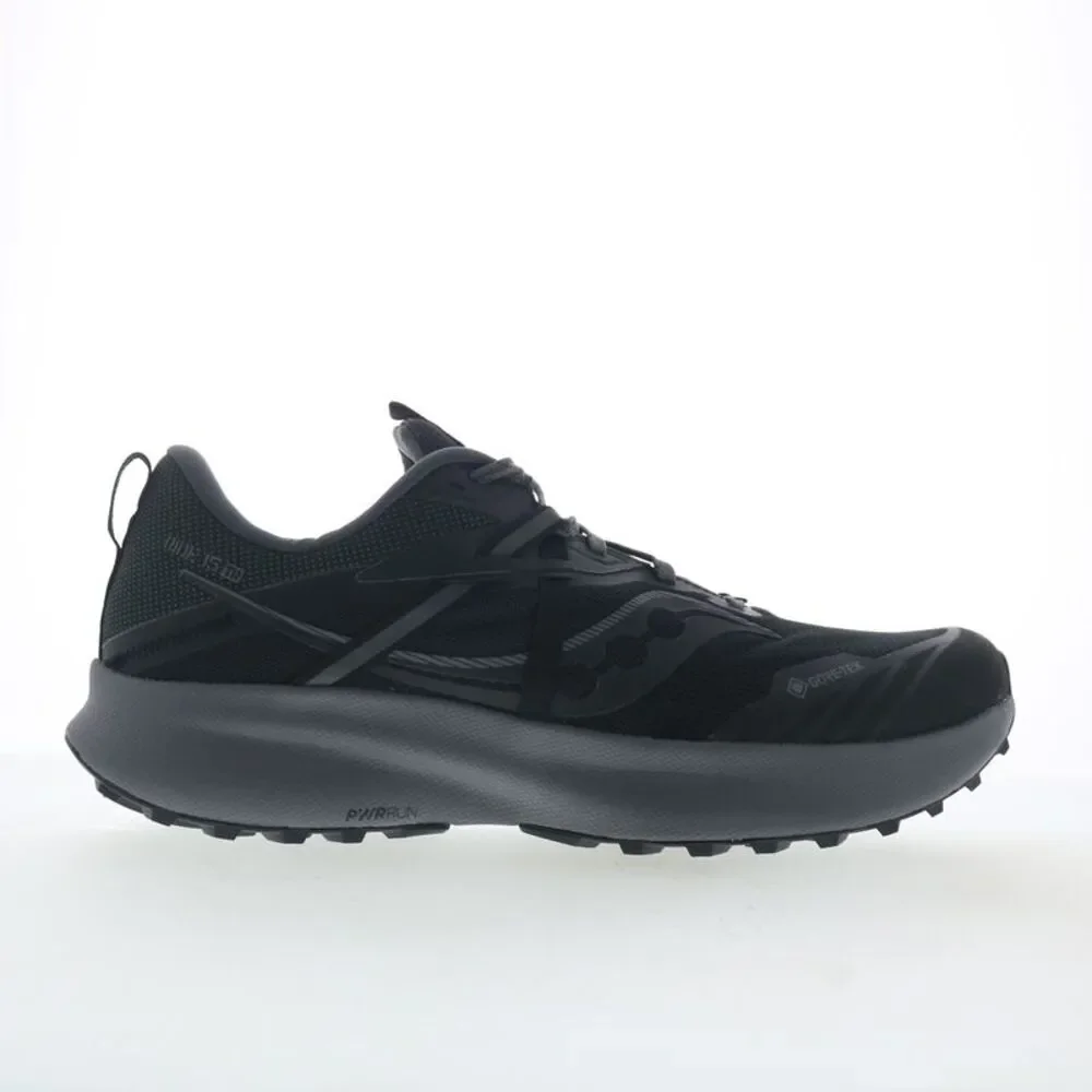 Saucony Mens Ride 15 TR GTX Black Shoes (NWT)